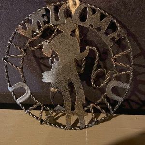 Hanging cowboy ornaments
